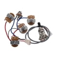 thumbnail image 1 of TISHITA Electric Guitar Wiring Harness Prewired Kit Guitar Replace Parts for Concert, 1 of 8