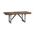 thumbnail image 3 of Pemberley Row Asian Hardwood Walnut Dining Room Set Rectangular Extension Leaf Seats 6 Assembly Required, 3 of 5