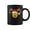 Black, variant on Christmas Building Bricks Head With Santa Hat Antlers Lights Coffee Mugs