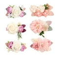 thumbnail image 2 of Flower Hair Clip For Girls, 6Pcs Floral Hair Accessories for Baby Toddlers Teen Girl Gifts, Various styles-Style 4;, 2 of 5