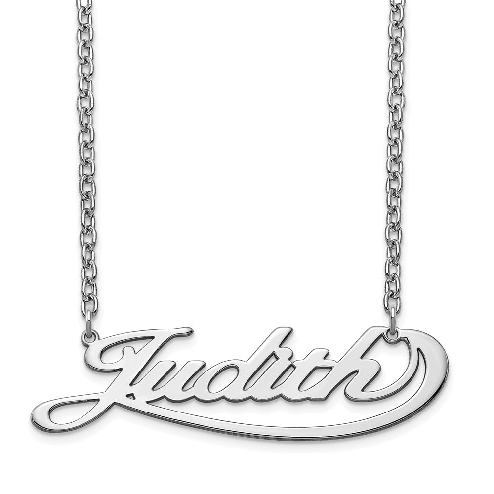 Solid 925 Sterling Silver Under Swoop 