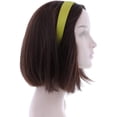 thumbnail image 5 of Motique Accessories 1 inch Satin Headband Perfect for Adult Female and Girls - Light Olive, 5 of 6