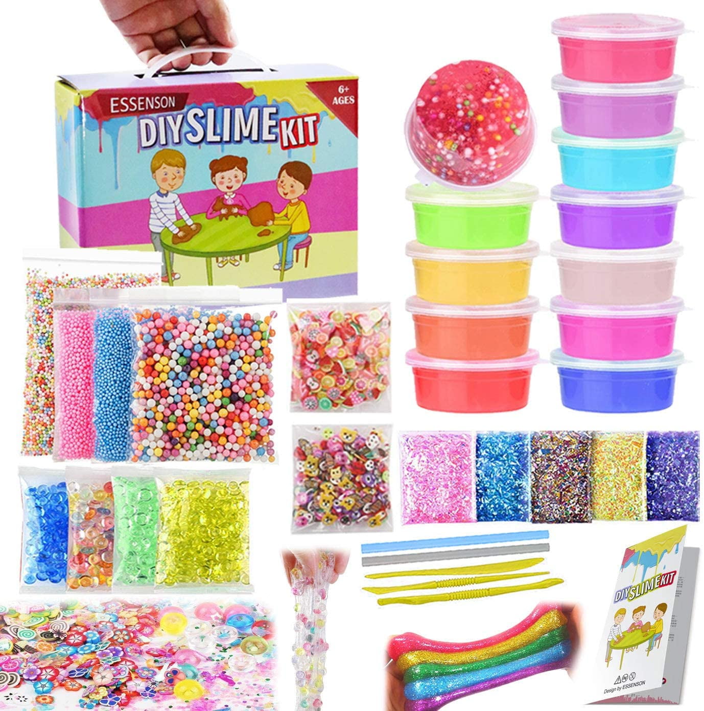 OzBSP Crystal Slime Kit. DIY Slime Making Kit for Girls & Boys. Slime – Big  Sky Products Pty Ltd