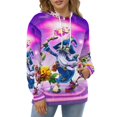 thumbnail image 7 of Plants Vs Zombies Hoodie 3D Print Pullover Hooded Long Sleeve Sweatshirts Tops Blouse with Pocket for Mens Womens, 7 of 7
