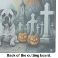 thumbnail image 4 of Boxer Spooky Halloween Glass Cutting Board Large 12 in x 15 in, 4 of 5