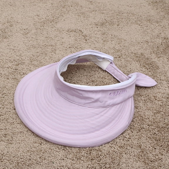 GOOHOCHY  Wide Brim Hats for Women Lavender Solar Fishing Cooling Sun Visor