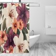 thumbnail image 2 of Beautiful Vintage Flowers Shower Curtain Liner 66x72 Inch Waterproof Shower Curtains Decorative Bathroom with 12 Pack Hooks, 2 of 5