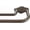 Dark Bronze, variant on Anqiue Bronze Double Curtain Rods For Windows 72-144 Inch,Heavy Duty Double Curtain Rod with Aluminum Finial and Bracket,Adjustable Double Window Rods For Blackout Or Room Darkening Panel