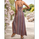 thumbnail image 4 of Vestido de Tirantes Finos para Mujer, Vestido de Verano, Pareo , Informal, Rojo, Talla XL, 4 of 7