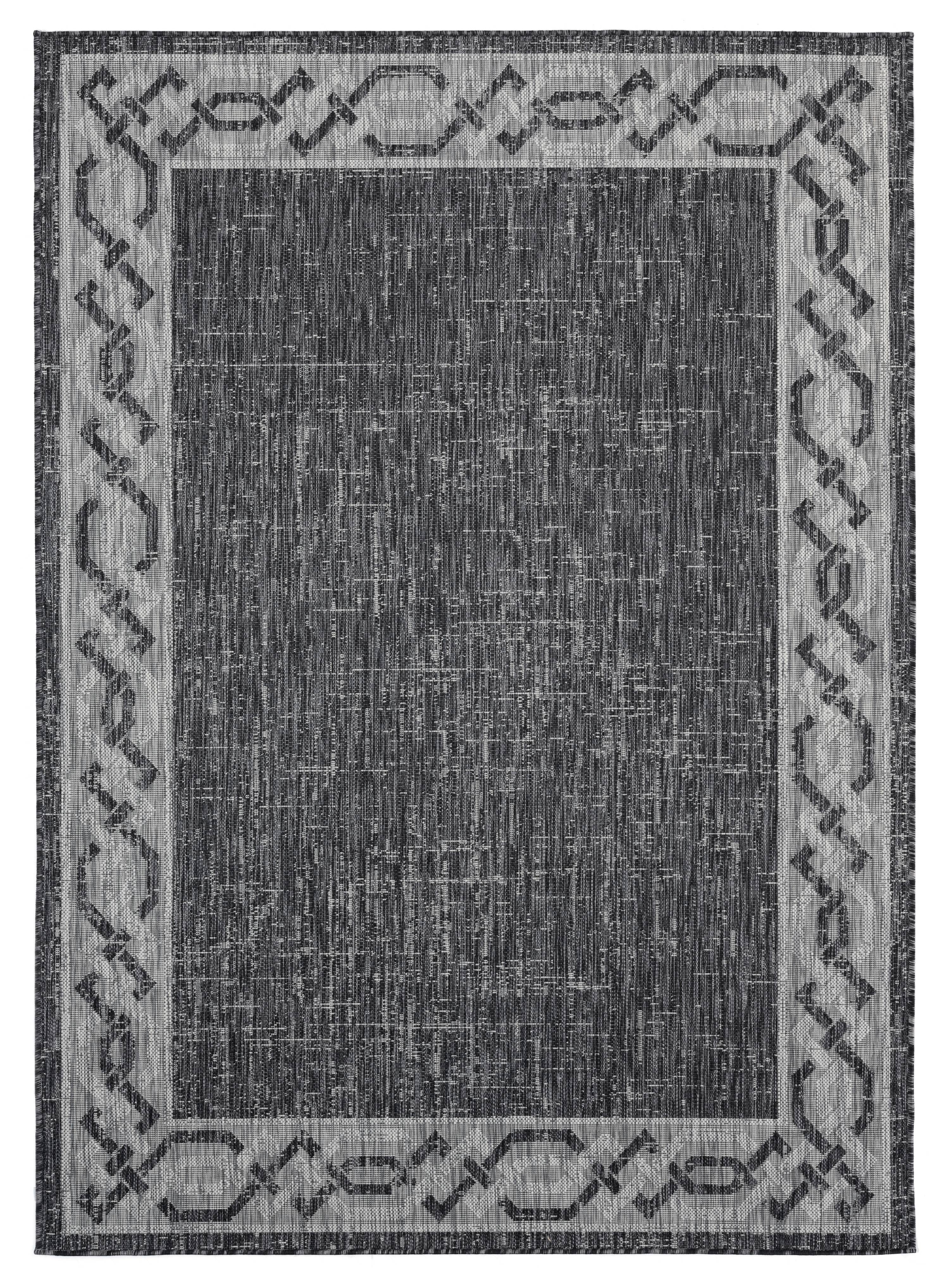 United Weavers Mali Parmalee Traditional Border Area Rug, Black, 5'3" x 7'6"