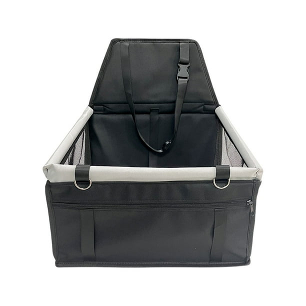Funda impermeable para asiento de coche para mascotas, asiento de seguridad antideslizante para perros y gatos, protector de asiento trasero con correas de seguridad, compañero de viaje para el trans