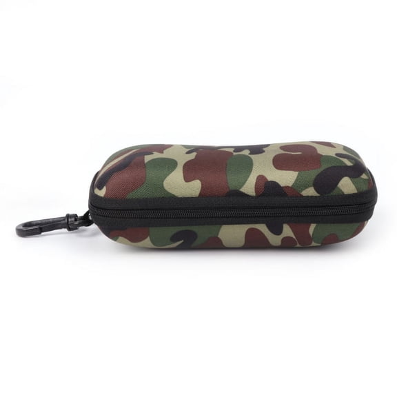 ZUARFY Glasses Box Sunglasses Case Camouflage Storage Protector Zipper Unisex Container