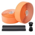 thumbnail image 1 of 3D Pattern Road Bike Handlebar Tape Shock Absorption Fishing Rod Racket Orange Red, 1 of 9