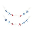 thumbnail image 6 of OUNONA 2 Sets Of Airplane Banner Cloud Bunting Hanging Felt Banner Birthday Party Pendant Felt Hanging Banner Ceiling Hanging Decoration, 6 of 8
