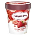 thumbnail image 5 of Haagen Dazs Strawberry Ice Cream, Gluten Free, Kosher, 14 Oz, 5 of 11