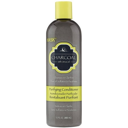 Hask Charcoal Purifying Conditioner 12 oz (Pack of 4)
