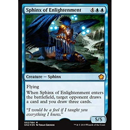 Magic: The Gathering - Sphinx of Enlightenment - Foil - Magic Game Night (Best Space Sim Games 2019)