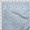 thumbnail image 4 of oneOone Velvet White Fabric Asian Floral Fabric For Sewing Printed Craft Fabric By The Yard 58 Inch Wide, 4 of 4