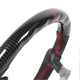thumbnail image 3 of Hydro Dip Carbon Fiber Look Steering Wheel Stylish Ergonomic Steering Wheel Replacement for Infiniti G35 G37 G25 Q40 QX50, 3 of 4