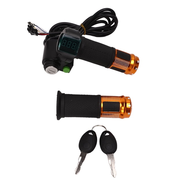Empuñadura de acelerador de bicicleta ABS, un par de empuñadura de velocidad de bicicleta eléctrica, juego de empuñadura de acelerador de bicicleta, solución innovadora