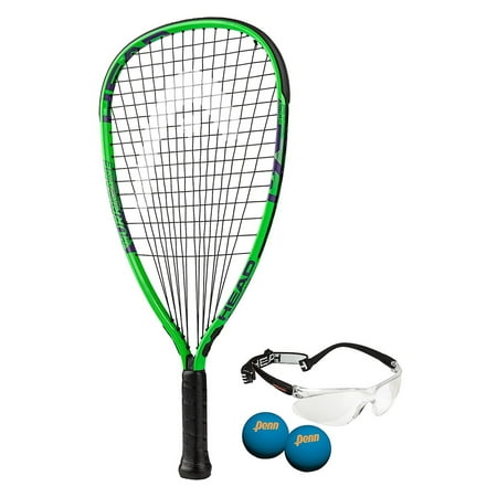 HEAD MX Hurricane Racquetball Pack (Best Rated Racquetball Racquets)