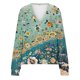 thumbnail image 5 of Chaquetas y abrigos casuales sin capucha de manga larga Cárdigan estampado de moda para mujer Chaqueta casual de moda Top/camiseta de manga larga con cuello Chaqueta/chaqueta casual con capucha de man, 5 of 5