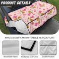 thumbnail image 6 of Whosucclay Dog Golf Cart Seat Cover Protector, Soft Comfortable Breathable Golf Cart Seat Protector for Club Car Yamaha EZGO, 52.36" x 32.28", 6 of 7