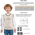 thumbnail image 3 of Weighted Vest for Kids | Provide Deep Pressure Comfort | ADHD Tools for Kids | Autism Sensory Clothing | Adjustable Weighted Vest | Weighted Compression Vest (Green, Medium), 3 of 10