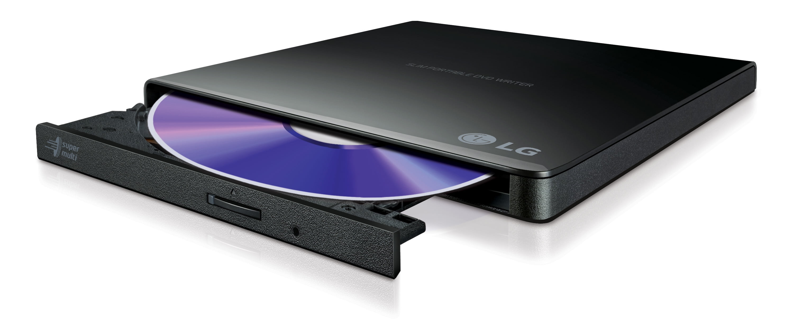 LG Ultra Slim Portable DVD Writer with M-DISC Support - GP63EX70