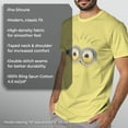 thumbnail image 6 of Men's Despicable Me Minions Phil Smile Eyes Big Face Graphic Tee Banana 2X Large, 6 of 8