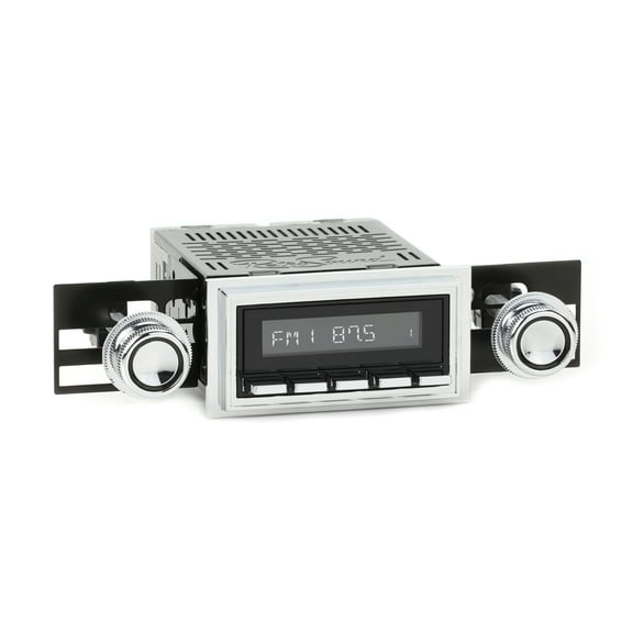 RetroRadio Compatible with 1969-73 Ford Mustang Features Include Bluetooth, HD, SiriusXM Ready, AM/FM LBC-M4-126-08-77F