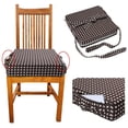 thumbnail image 5 of Cojín de asiento elevado, duradero, para silla de comedor, para bebés y niños pequeños (café), 5 of 5