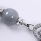 thumbnail image 4 of 1 Pair Curtain Tiebacks, Rope Curtain Clips With Balls Handmade Tassel Ribbon Tie Down Design, 4 of 5