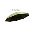 thumbnail image 3 of Sombrero paraguas | Protección solar y contra la lluvia manos libres para actividades al aire libre | Diadema ajustable para senderismo, pesca, jardinería y playa, 3 of 6