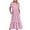 Pink, variant on Sakmal Flowy Womens Summer Dresses Maxi Red Shift Ruffle Dress Long Sleeve Polka Dot Dresses for Women