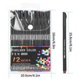thumbnail image 5 of 0.4mm Fine Point Colored Line Drawing Pens Journal Markers Fineliner Painting Accessories, 5 of 5