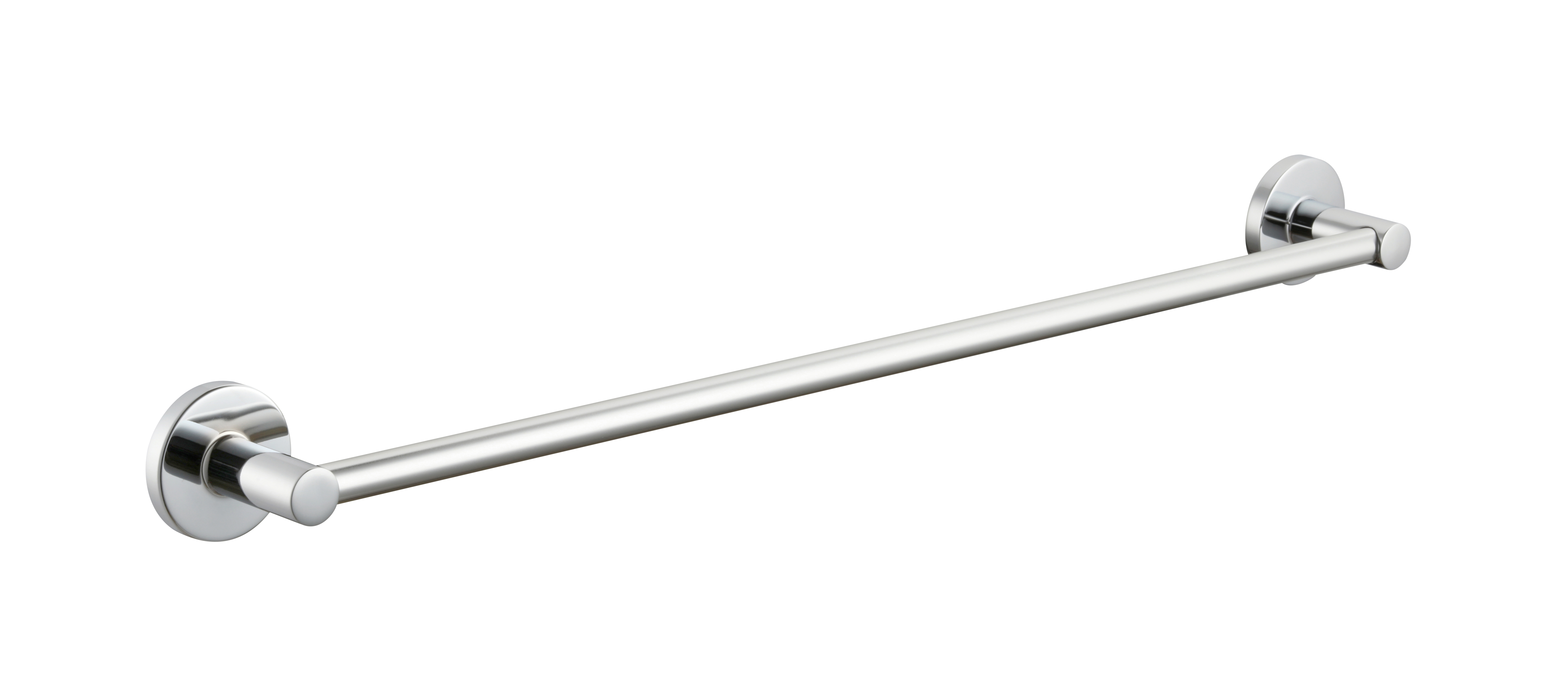 Mainstays Modern Round 24" Towel Bar in Chrome