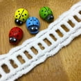 thumbnail image 2 of 5 yardas de cinta de encaje, tela de encaje, adorno de encaje para tarjetas 1.5cm, 2 of 9
