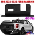 thumbnail image 4 of Rear Bumper Cover Plate for 2022-2025 Ford Maverick Accessories, Hitch Surround, 4 of 6