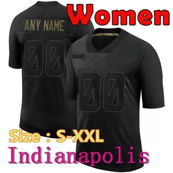 Taylor Custom Stitched Football Jersey Mens Sizes 2XL-6XL Colts