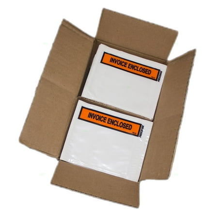 Invoice Enclosed Envelope 1000 Pc Case Clear Invoice Enclosed Envelope 4.5