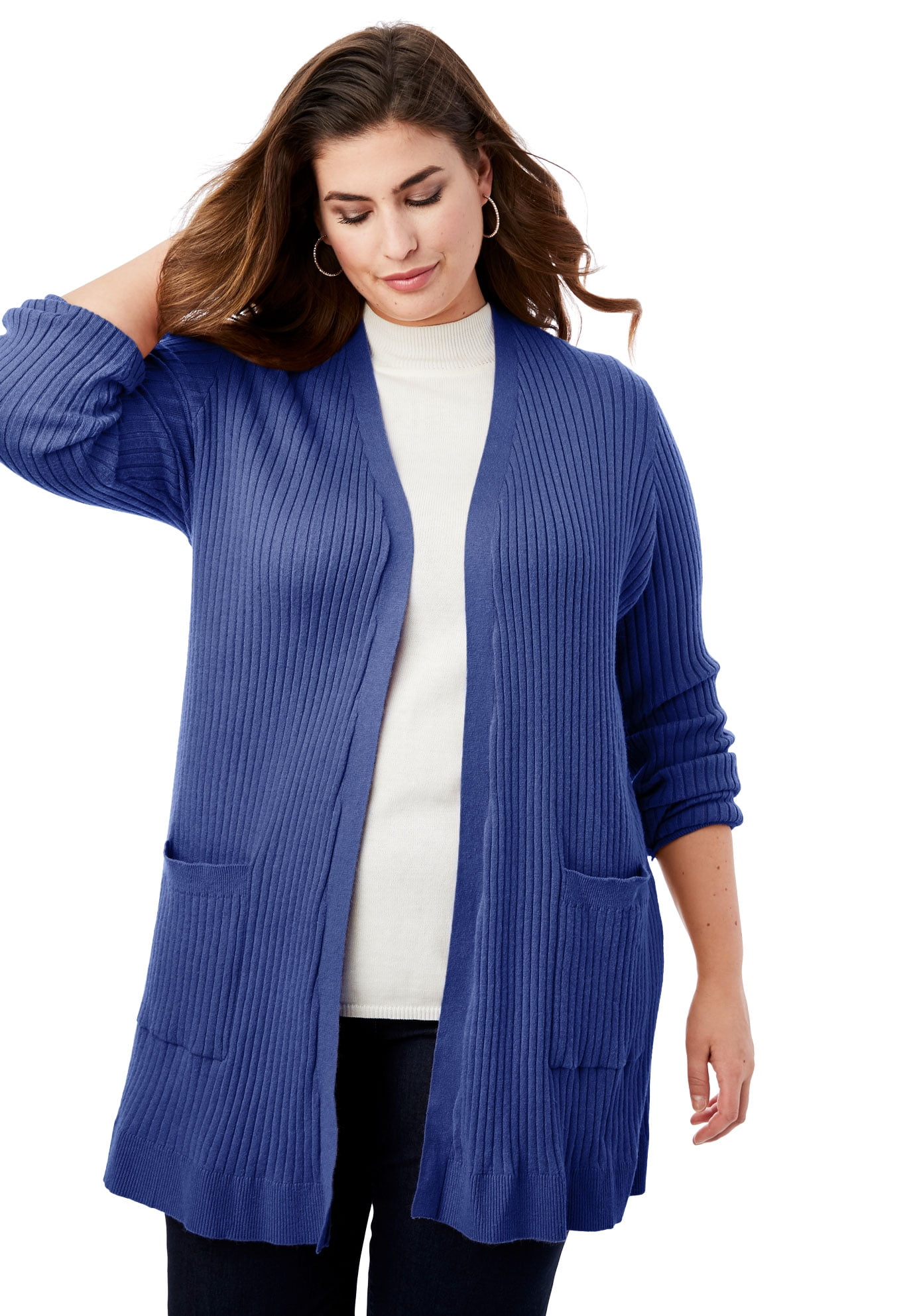 walmart women's plus size sweaters