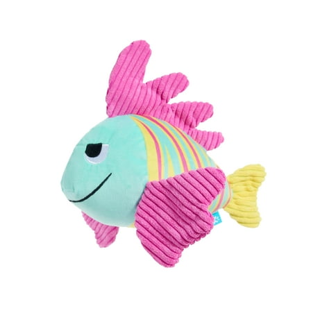 BARK Lion Fish Larry Plush Dog Toy, for Medium-Large Dogs