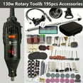 thumbnail image 2 of Versatile 105pcs Rotary Tool Kit with 8000-30000RPM Speed Adjust, Flex Shaft, Multifunctional Chuck, and 43 Accessories - Ideal for Craft Projects & DIY Enthusiasts, 2 of 23