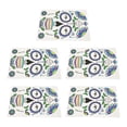 thumbnail image 3 of Skull Face Stickers, Skin Friendly Skeleton Face   For Halloween For Cosplay For Adults, 3 of 8