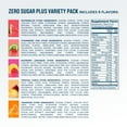 thumbnail image 5 of (8 pack) DripDrop Zero Sugar Fast Hydration - Sampler Variety Electrolyte Powder Drink Mix, 0.20 oz, 10 Count, 5 of 6