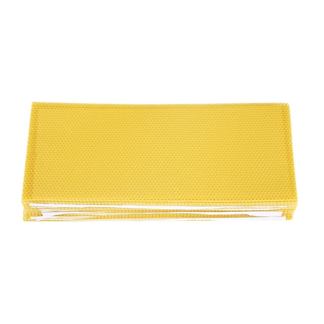 30PCS Beekeeping Nest Box Foundation Beeswax Honeycomb Sheets Beekeeper Tools