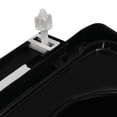 thumbnail image 2 of vidaXL Soft-close Toilet Seat with Quick-release Design Black, 2 of 5