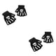 thumbnail image 2 of Greeniant Manoplas para exteriores de Halloween tejidas, guantes sin dedos para montar a caballo Unisex, calentadores de bicicleta elásticos luminosos Type1 NO1 Greeniant CBP164994, 2 of 6