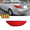 thumbnail image 1 of Car Left/Right Rear Bumper Reflector For Hyundai Accent Sedan 2012 2013 2014 2015 924051R000 924061R000, 1 of 5